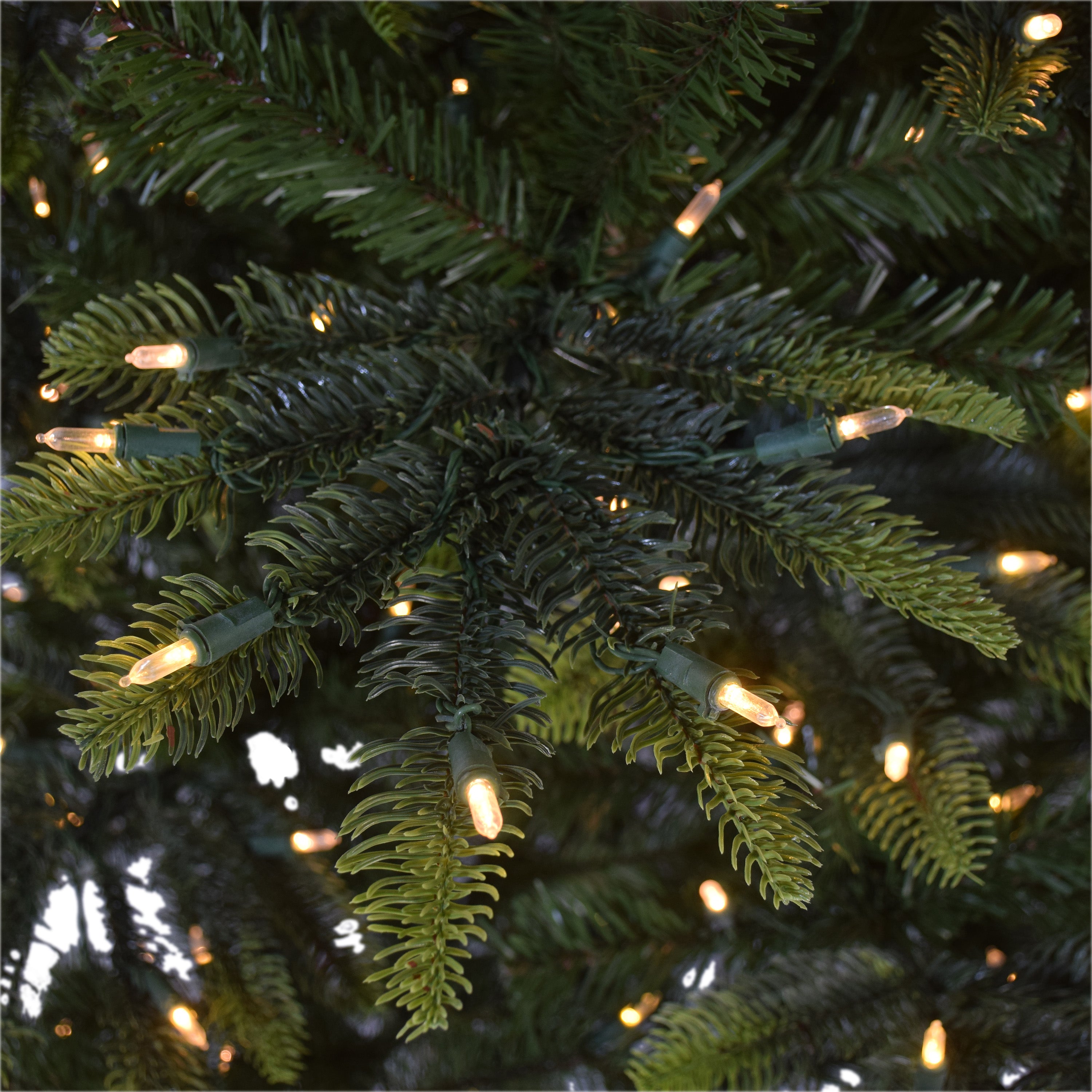 7.5ft Pre-lit Aspen Fir Christmas Tree